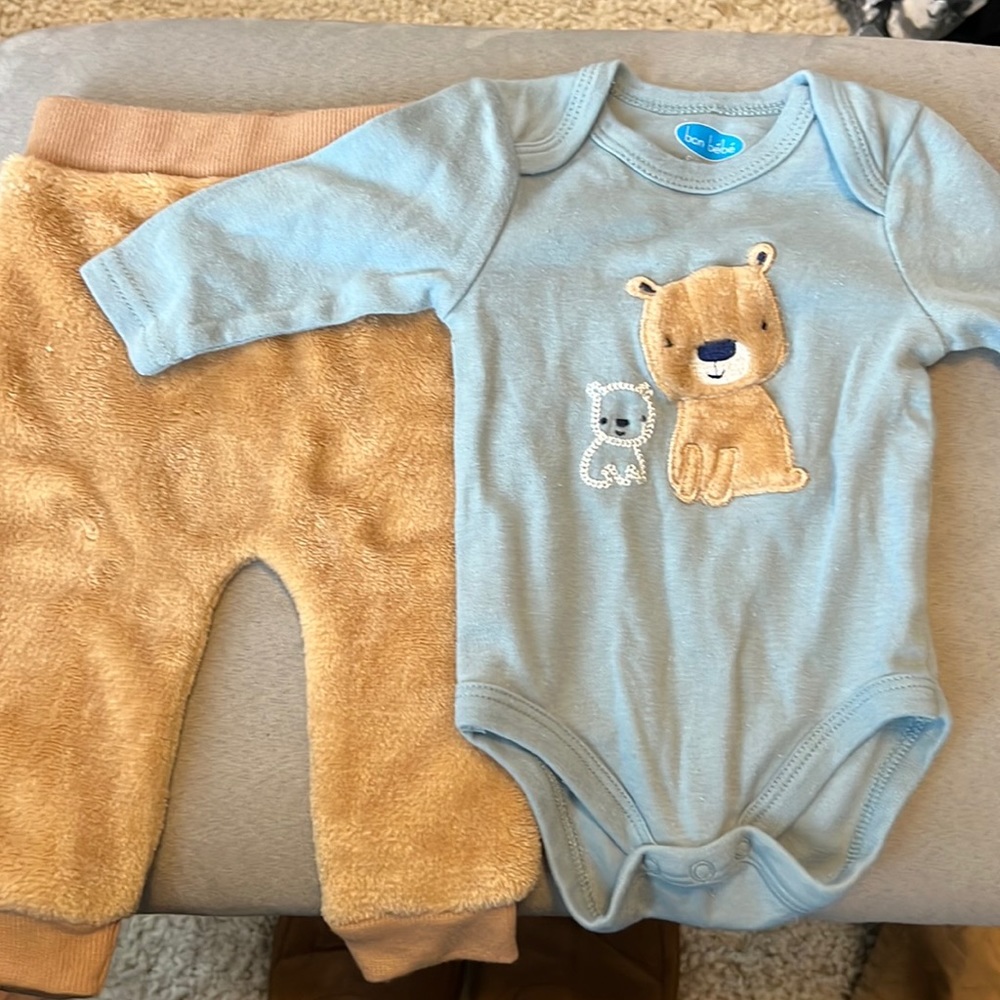 Bon bébé 3/6 month Bear outfit